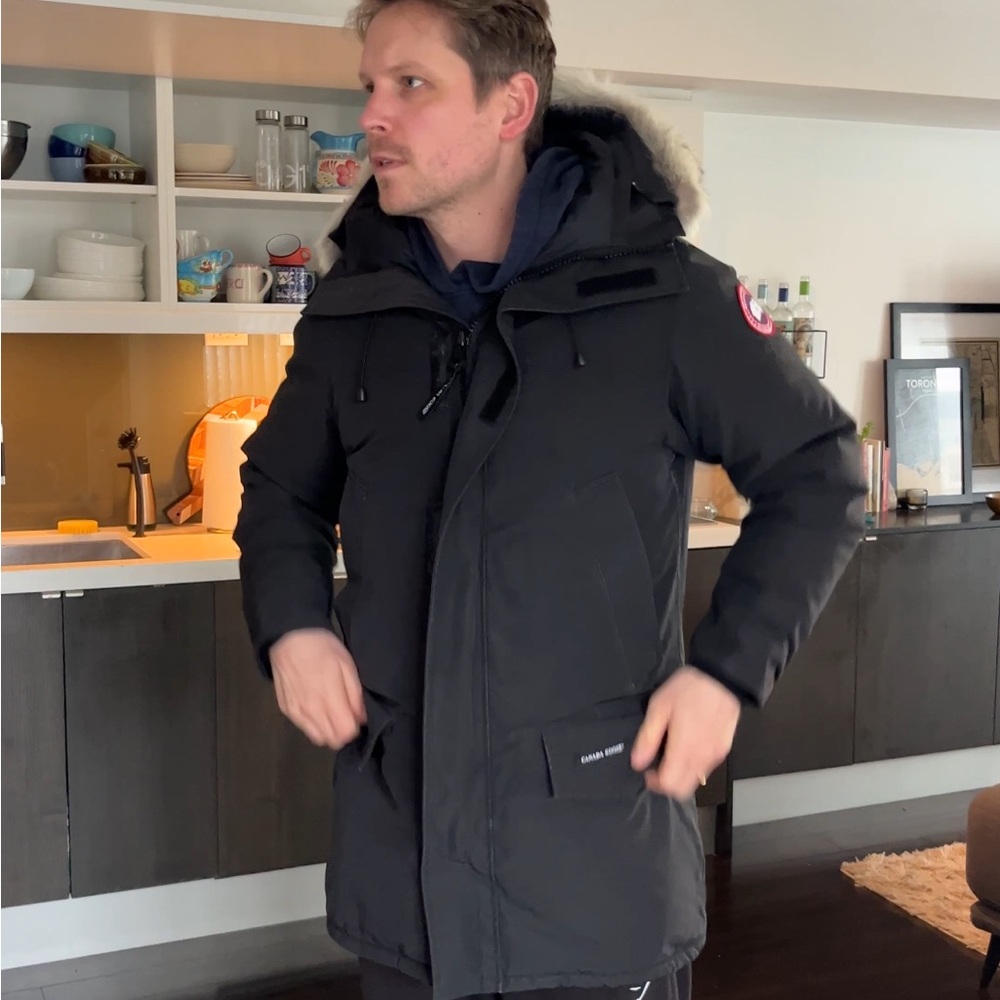 Canada Goose Langford Heritage Parka - Black size Medium